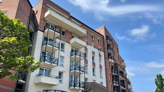 Très bel appartement de type 2 idéalement situé au cœur du Bourg de Marcq
